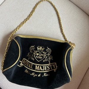 Cute suede chain purse